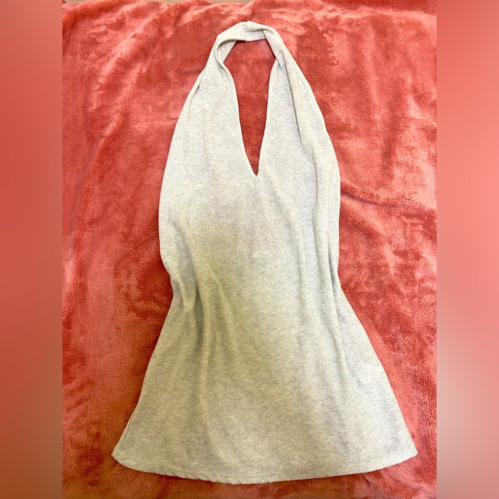 Silver Zara short evening dress